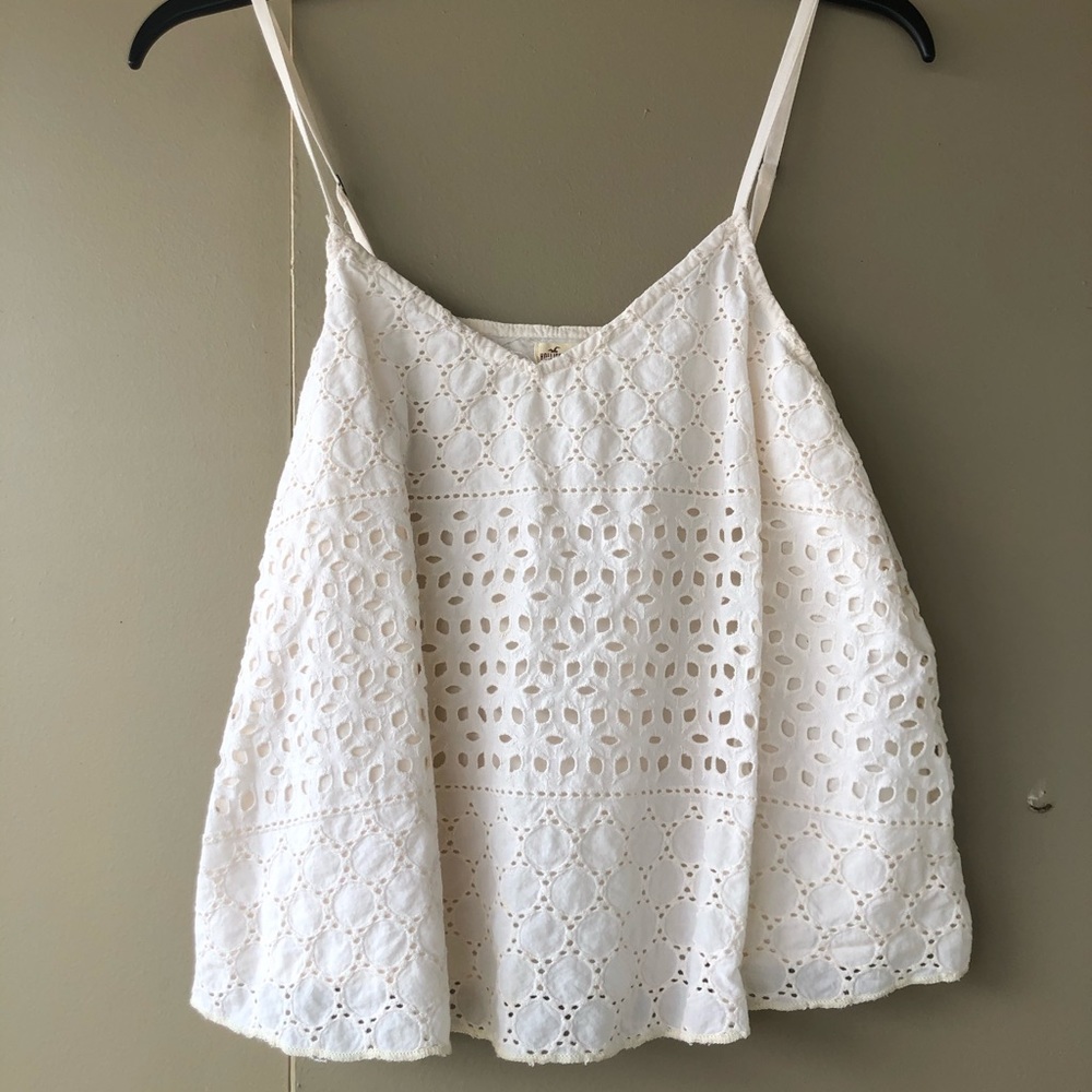SOLD!! Hollister Lace Tank